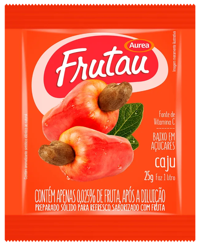 SUCO POP FRUTA CAJU 25GR - DP C/20