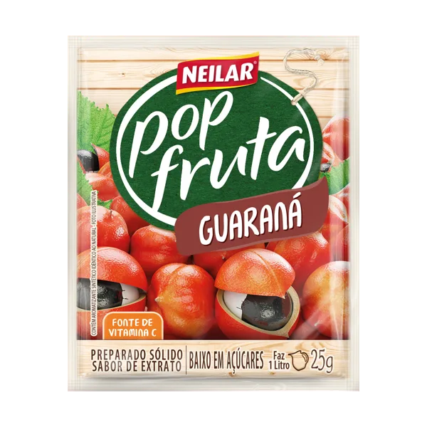 SUCO POP FRUTA GUARANA 25GR - DP C/20