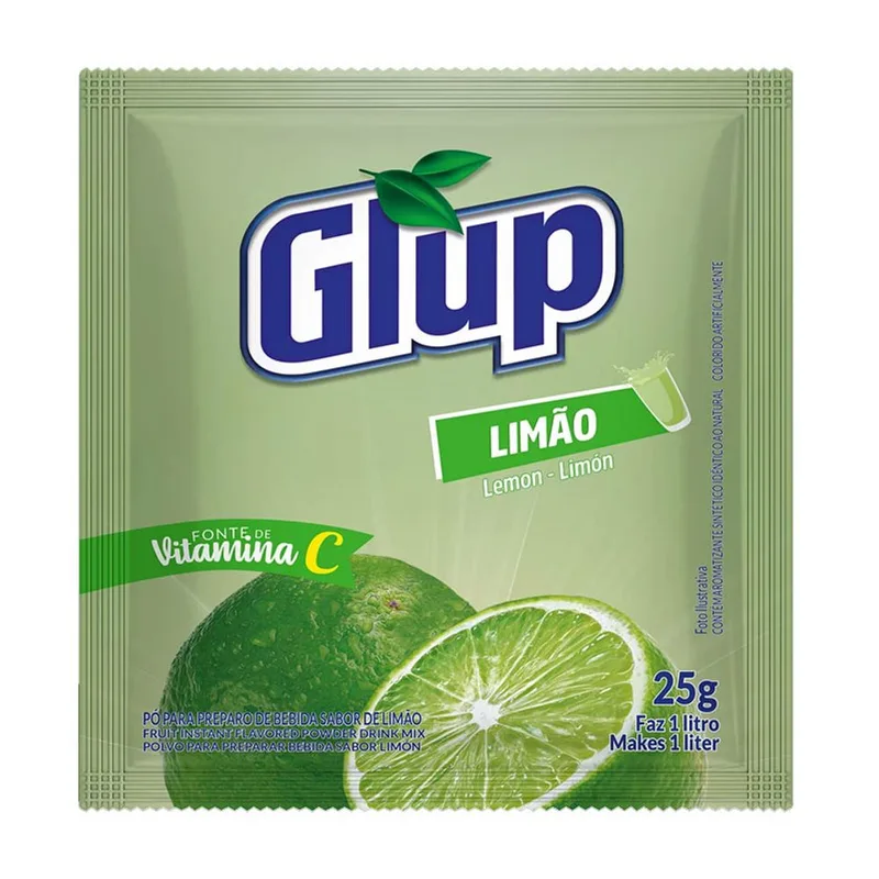 SUCO POP FRUTA LIMAO 25GR - DP C/20
