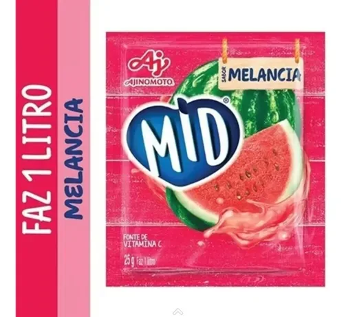 SUCO POP FRUTA MELANCIA 25GR - DP C/20