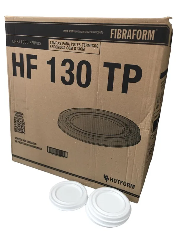 TAMPA P/ POTE TERM REDONDOS HF300/500 ML TAM O 13CM