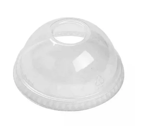 TAMPA. PLAST. G880 P/COPO C/FURO 80MM CRISTAL PET GALVANOTEK