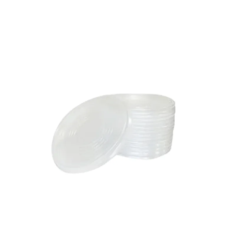 TAMPA TP-500 TRANSP. C/FURO COPO PP 400-500-440-550ML C/50UN COPOZAN