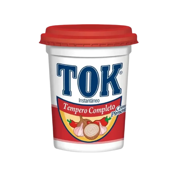 TEMPERO TOK COMPLETO COM PIMENTA POTE 200GR
