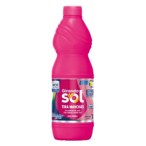 TIRA MANCHAS S/CLORO GIRANDO SOL 1L