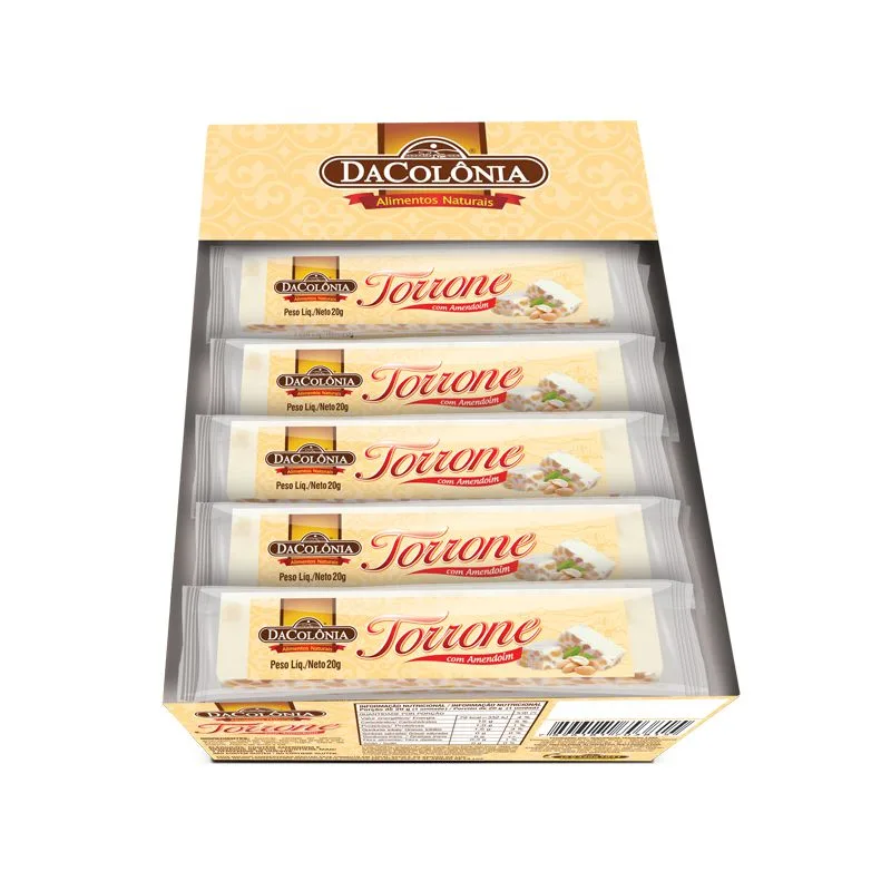TORRONE C/AMENDOIM SÓ FRITZ 40GR DP C/20UN