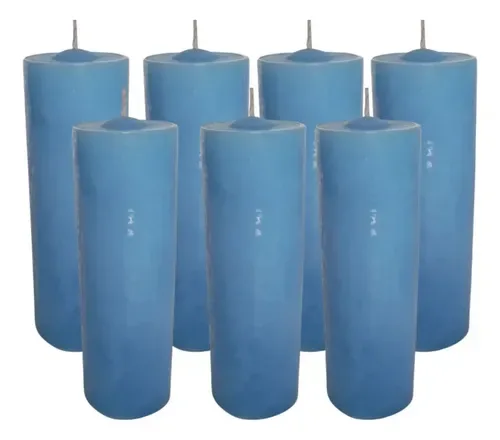 VELA INCOVEL 7 DIAS AZUL 275GR