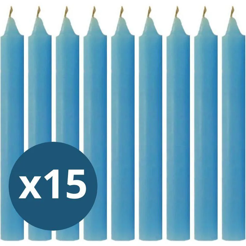VELA INCOVEL AZUL 15GR C/8UN