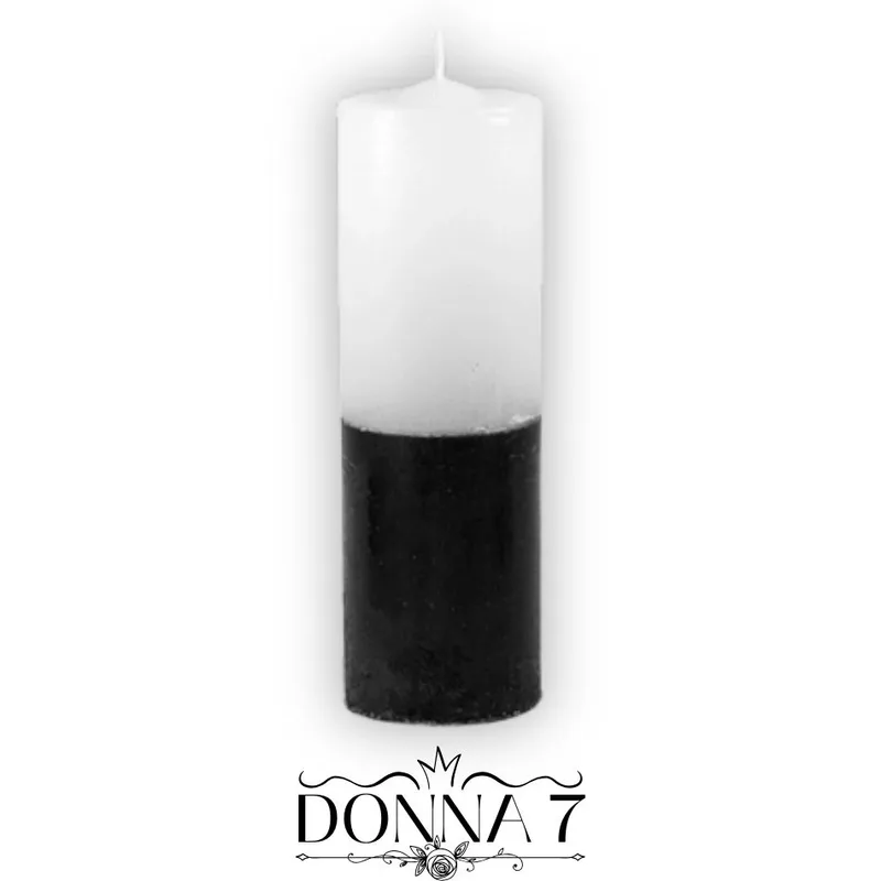 VELA MAX 7 DIAS PRETO/BRANCO 280 GR