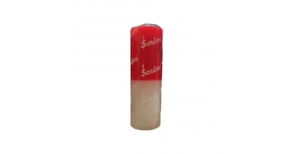 VELA SANDERO 7 DIAS VERMELHA 265GR