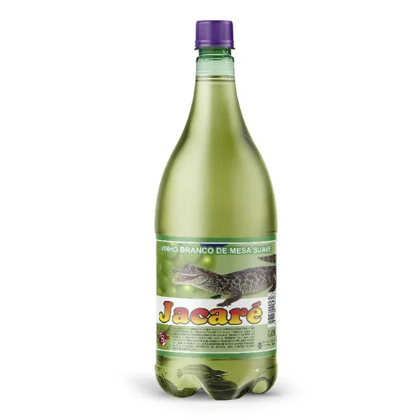 VINHO BRANCO SUAVE PET JACARE 1,45L