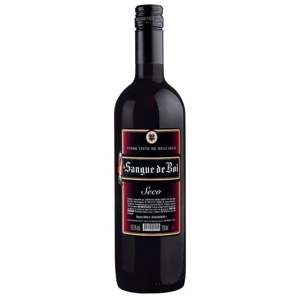 VINHO TINTO M. SECO SANGUE BOI 750ML