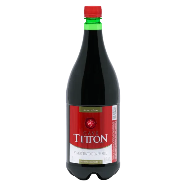 VINHO TINTO SECO TITTON 1,45L