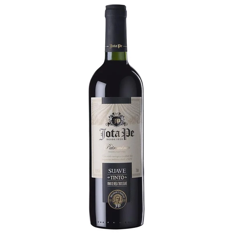 VINHO TINTO SUAVE JOTA PE 1,5L