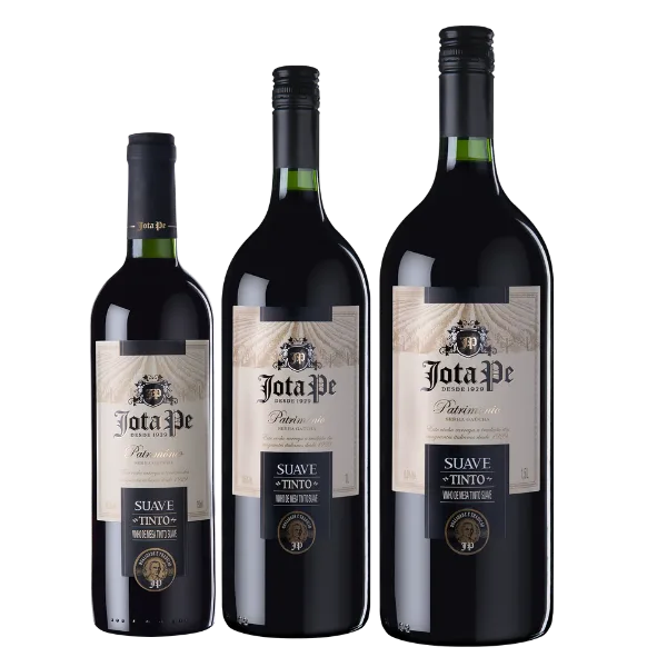 VINHO TINTO SUAVE JOTA PE 750ML