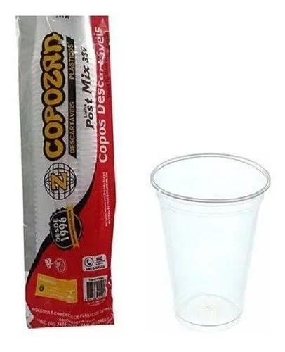 COPO DESCART TRANSP PP-770 770ML C/25UN COPOZAN