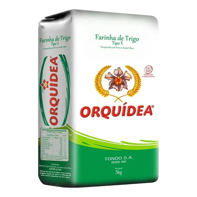 FARINHA DE TRIGO ORQUIDEA 5KG TIPO 1