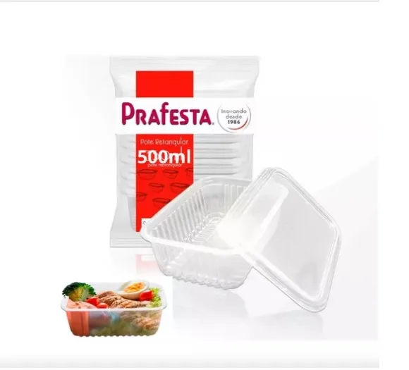 POTE RET. PRA FESTA 500ML C/24 (PARA FREEZER E MICROONDAS )